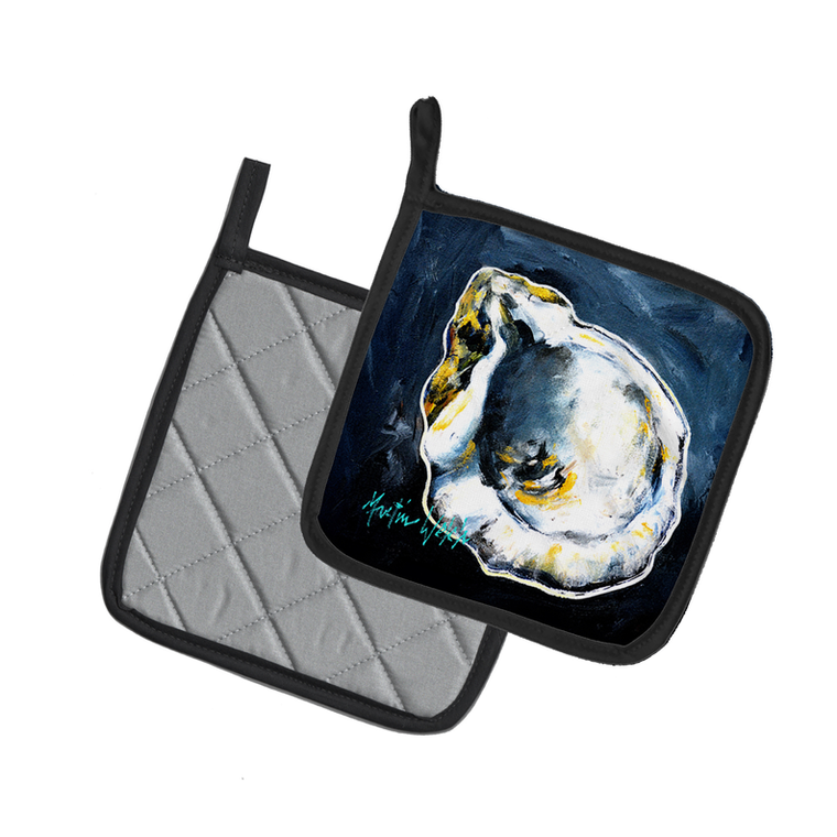 Blue Star Oyster Pair of Pot Holders