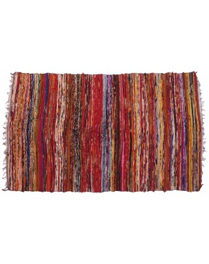 Recycled Fabric Rug - Assorted Color and Size