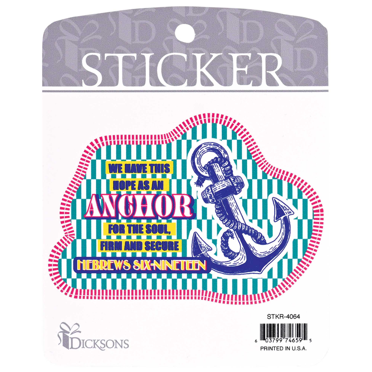 Sticker Anchor We Have This Hope