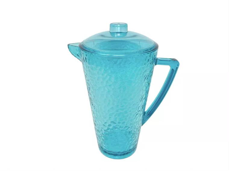 Acrylic set of 5 drinking wares Hammer set - 1pc 2.75 QT pitcher + 4pcs 16 oz DOF Tumblers