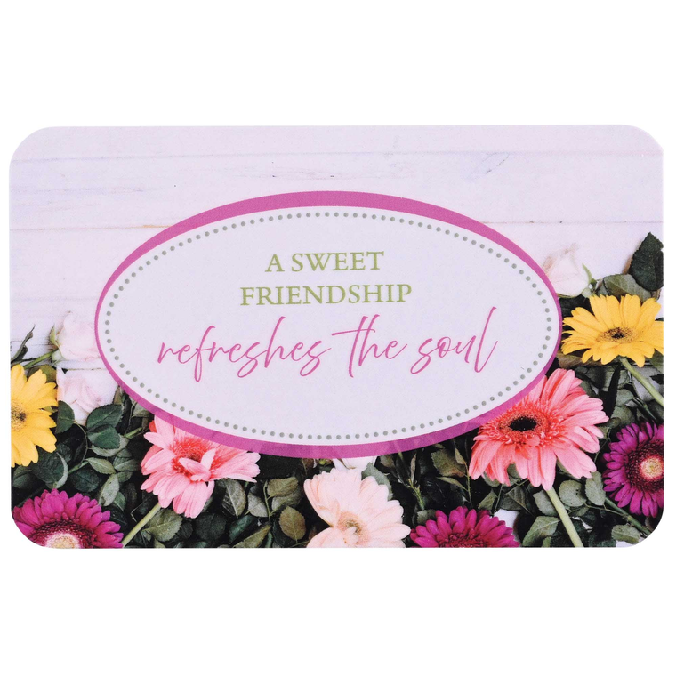 Pocketcard Floral Sweet Friendship Soul