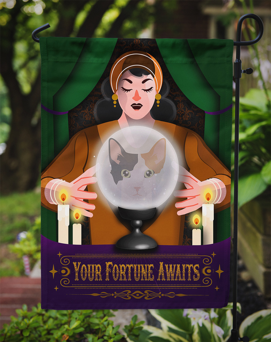 Skookum Cat Halloween Garden Flag