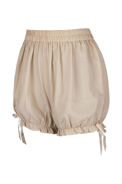 Beige Cotton Bloomers
