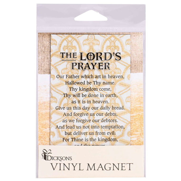 Magnet The Lords Prayer KJV 2.75x5