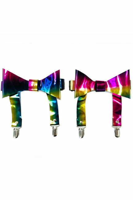 Rainbow Holo Garters