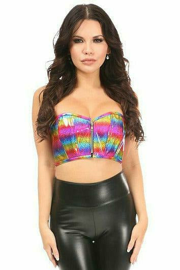 Lavish Short Bustier Top