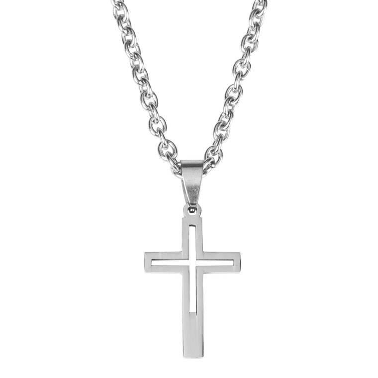 Nk-Cutout Boxcross Stainless Steel 1-1/8