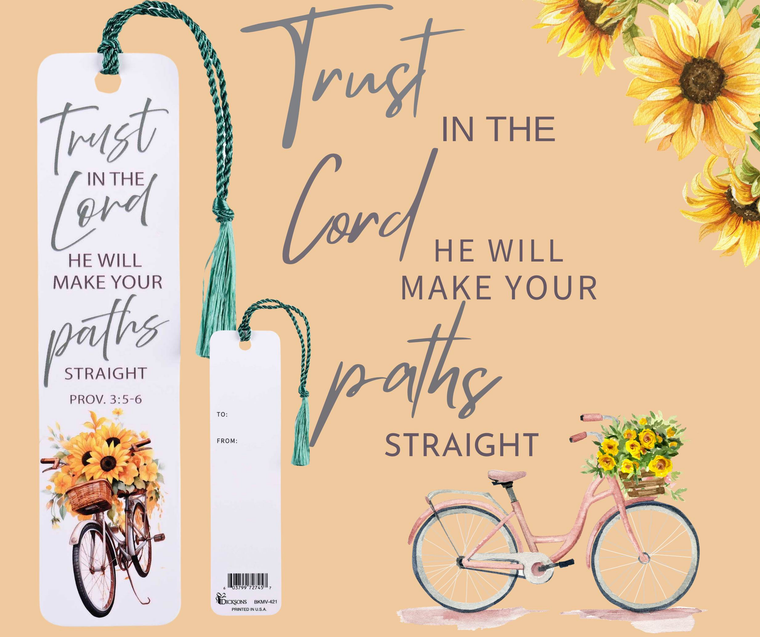 Value Bookmark Sunflowers Trust In The