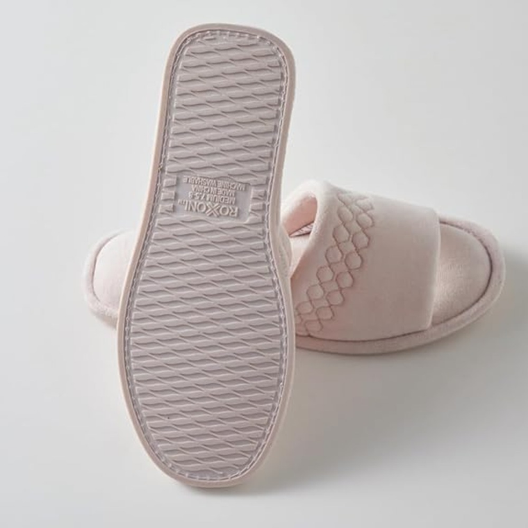Women Coral Fleece Slippers - Unique Cotton Filled Top, Soft and Warm Slip-On for Relaxing at Home