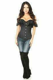 Lavish Cotton Off-The-Shoulder Corset
