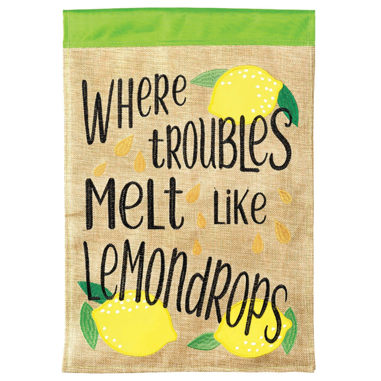 Where Troubles Melt Burlap