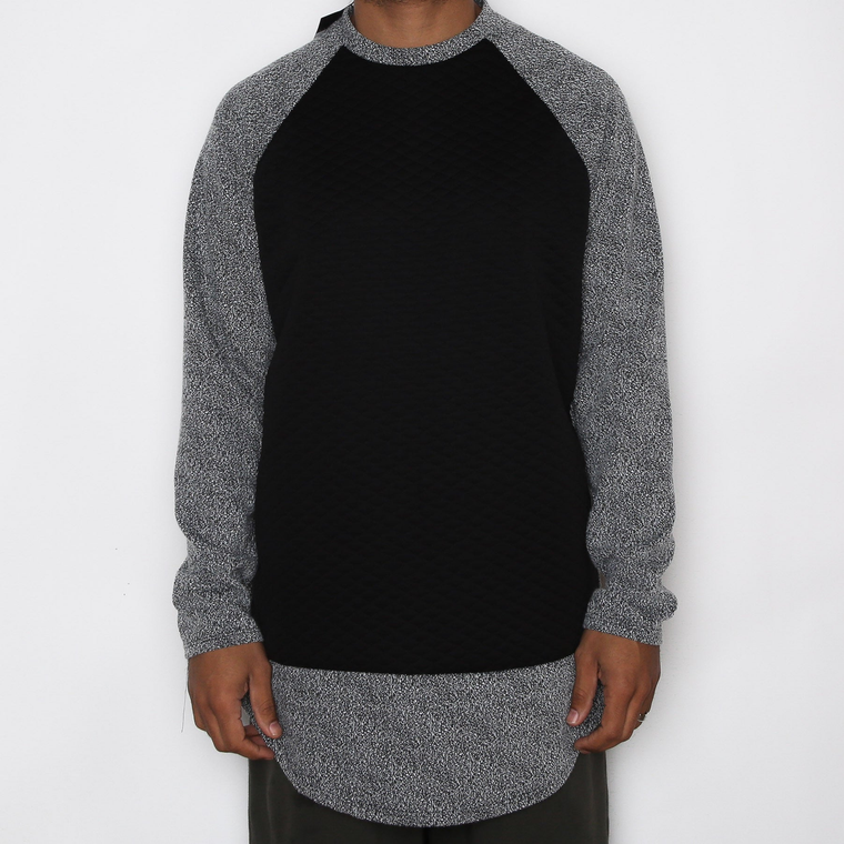 SCALLOP BASEBALL TEE