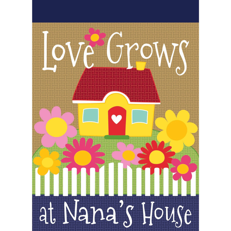 Garden Nana's House Blap Flag