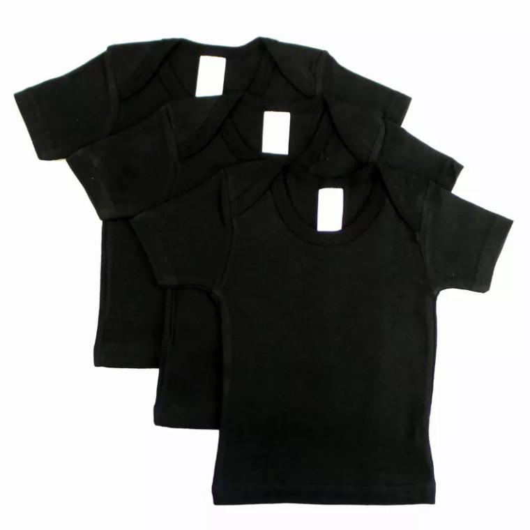 Bambini Short Sleeve Lap Shirt (Pack of 3)