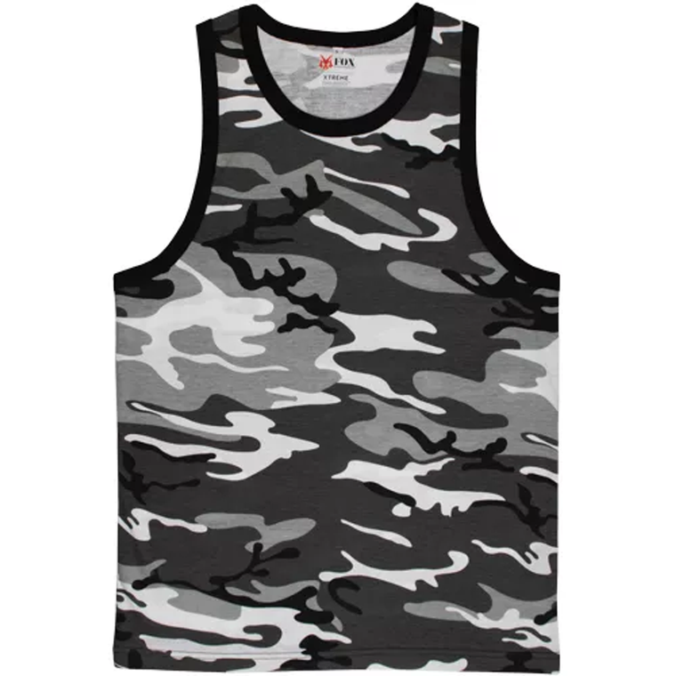 Mens Tank Top Urban Camouflage