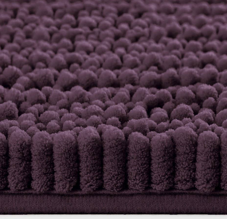 30"x20" - White Soft Cozy Plush Chenille Bath Mat
