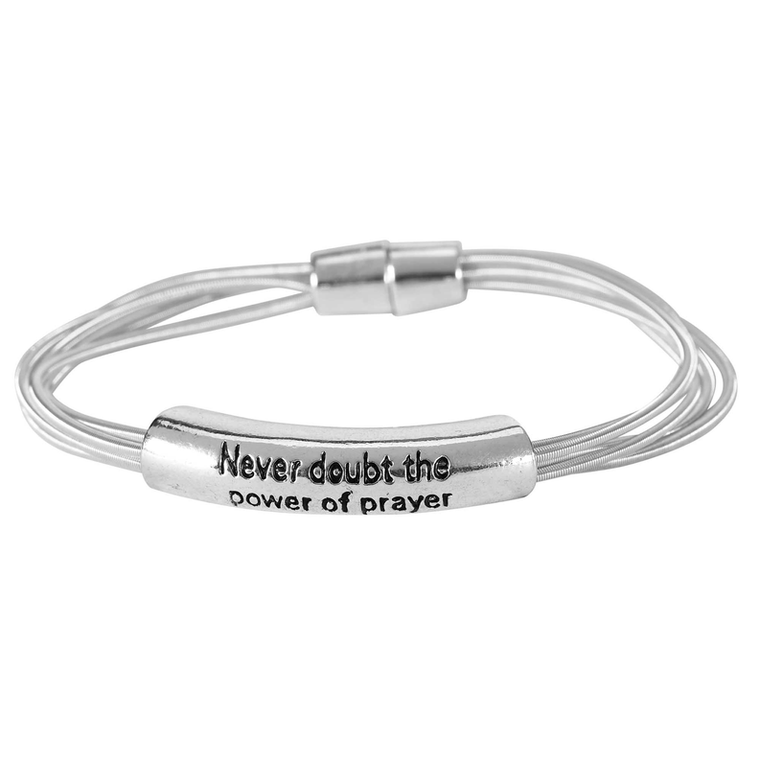 Bracelet Never Doubt The Power Of Prayer