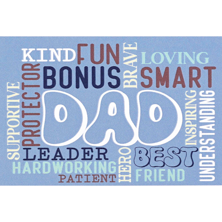 Itty Bitty Card Dad The Lord Bless You