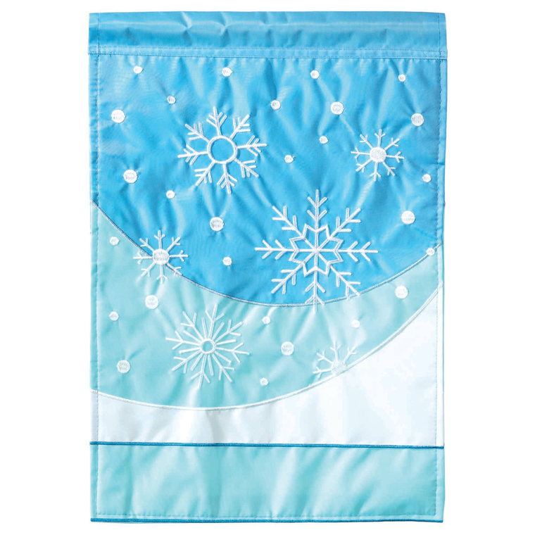 Let It Snow Garden Flag