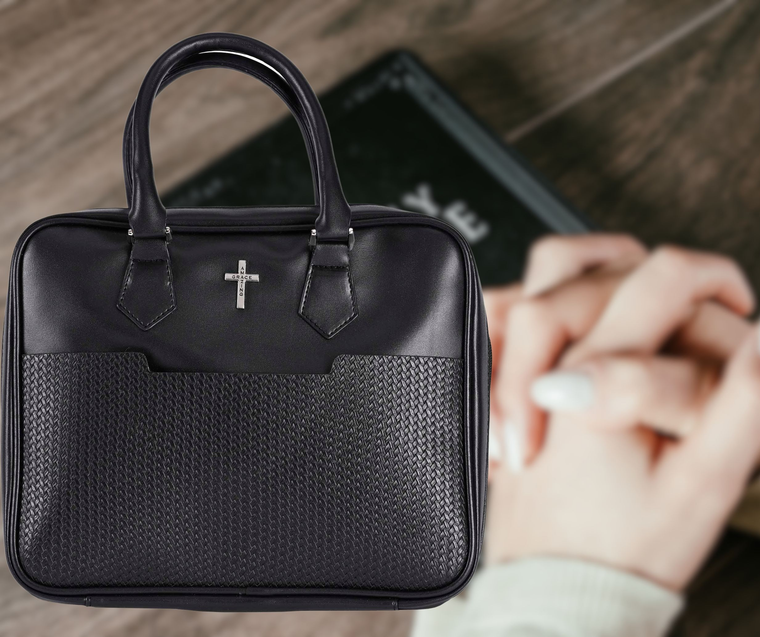 Bible Case Amazing Grace Black XXLarge