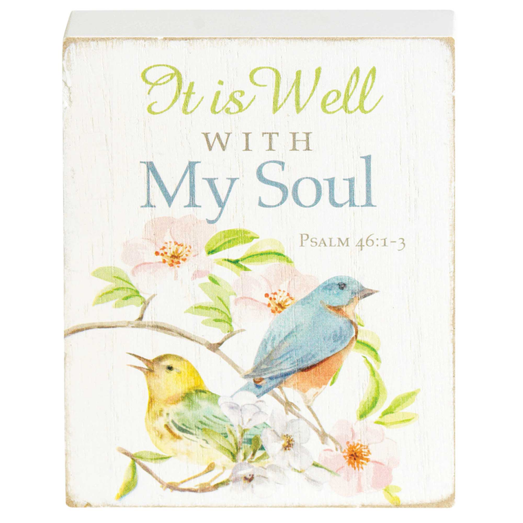 Tabletop Plaque It Is Well With My