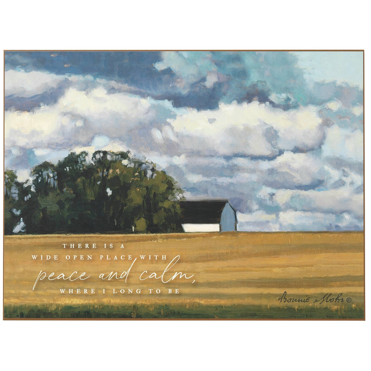 Wall Plaque Peace And Calm