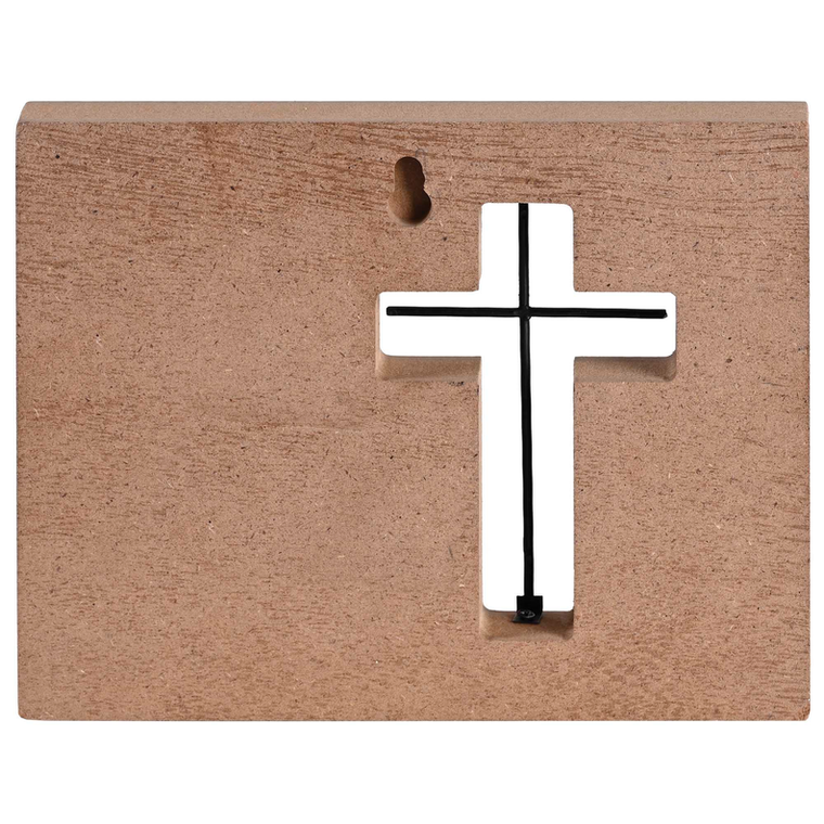 Tabletop Wire Plaque As For My House