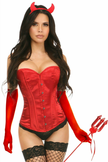 Lavish Daring Devil Corset Costume
