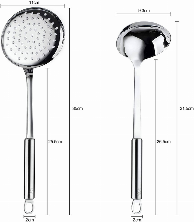 RJ Legend Cooking Gifts - Serving Spoons Utensil Set