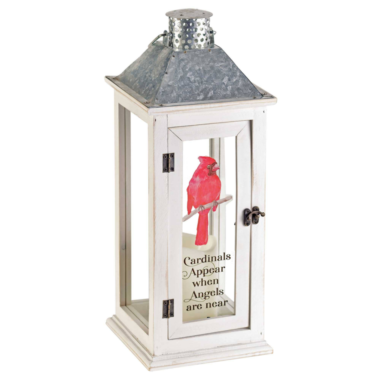 Cardinals Appear Lantern 17"