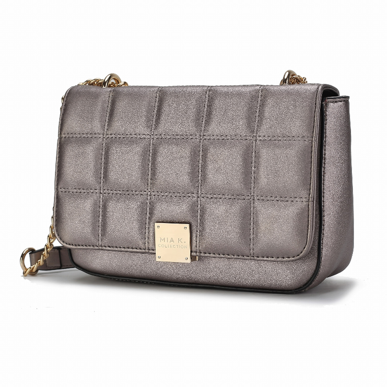 Nyra quilted Vegan Leather Women's Shoulder Bag