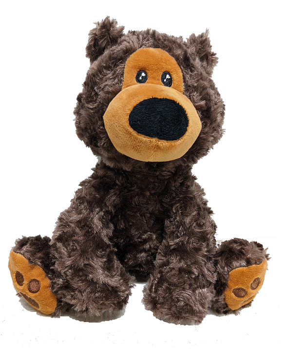 Plush Dark Brown Bear