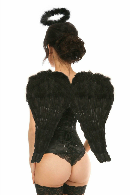 Lavish Sexy Midnight Angel Corset Costume