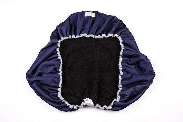 Lettia Navy With Grey AP saddle cover