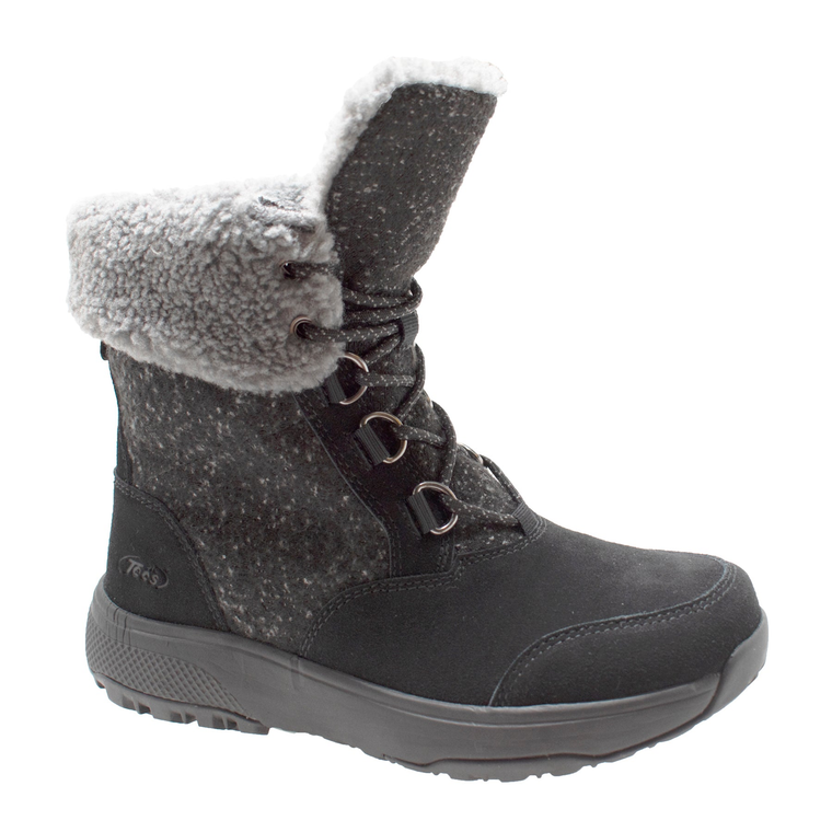 Women's Microfleece Lace Winter Boot
