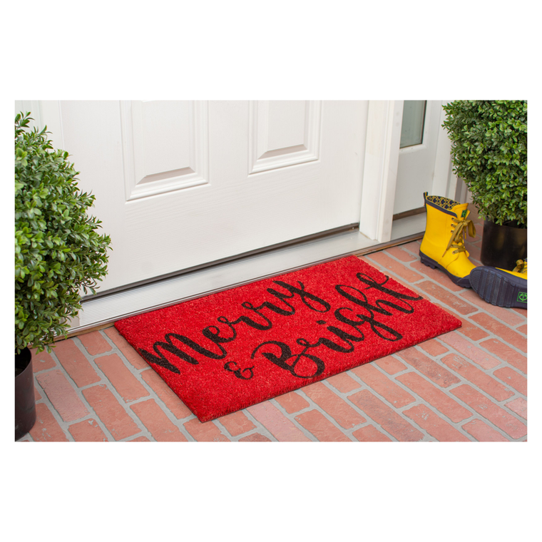 Calloway Mills Christmas Merry and Bright Doormat