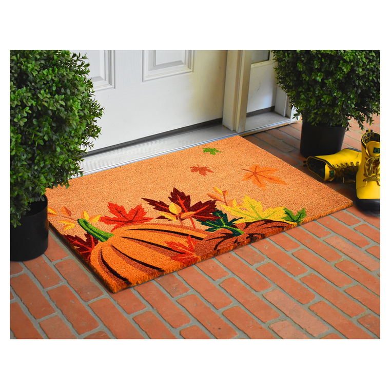 Calloway Mills Fall Pumpkin Spice Fall Doormat
