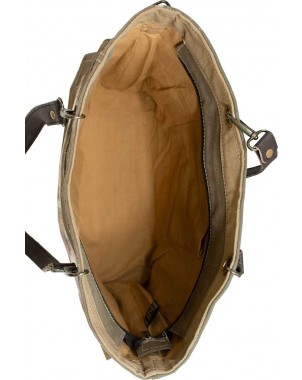 Recycled Military Tent Crossbody/Messenger Bag