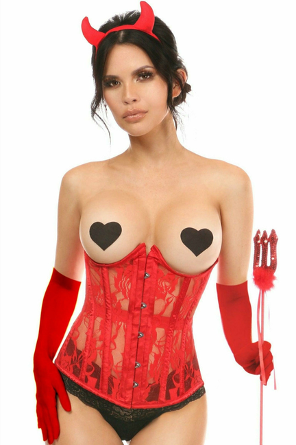 Lavish Sexy Devil Corset Costume