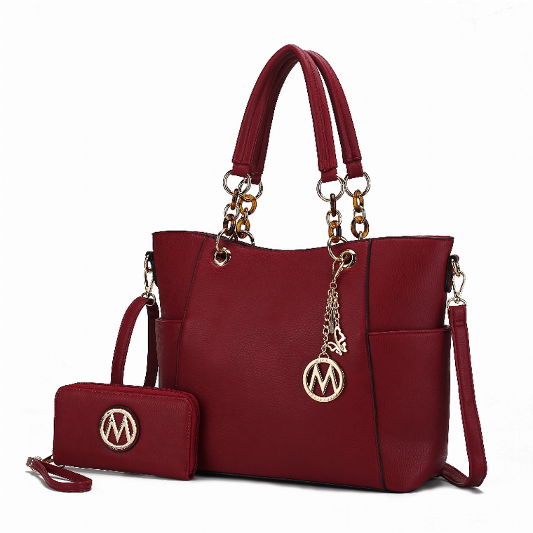Bonita Tote Bag with Wallet