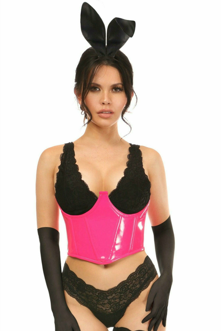 Lavish PVC Bunny Corset Costume