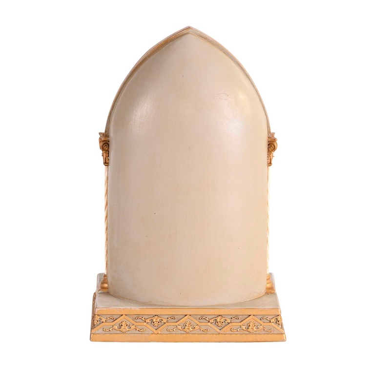Nativity Lighted Holy Family Gold 9.5H