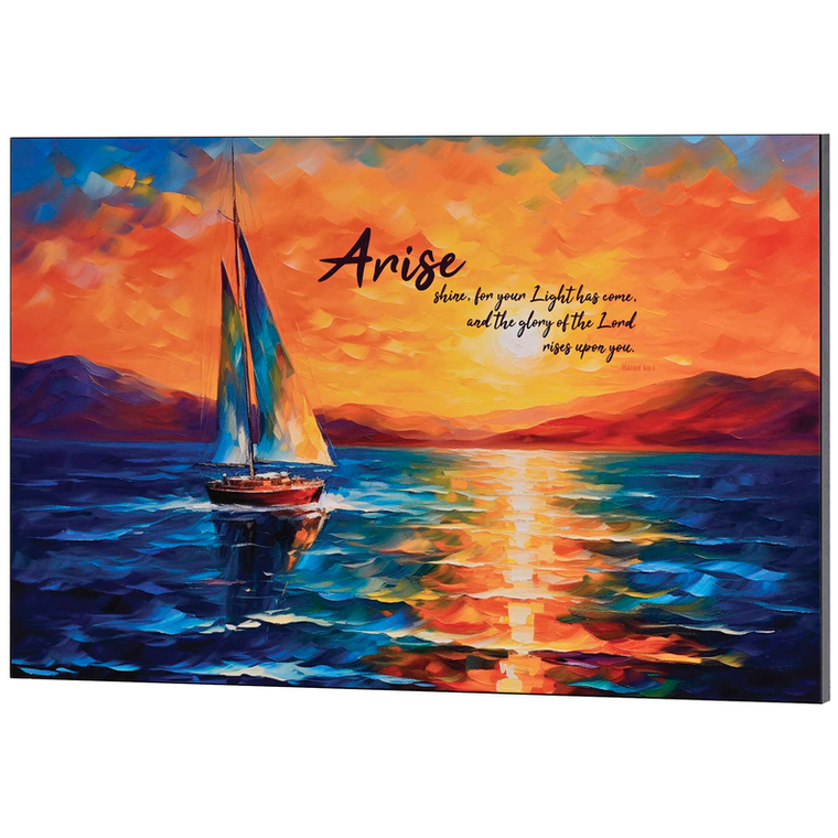 Wall Plaque Arise Shine Isaiah 60:1