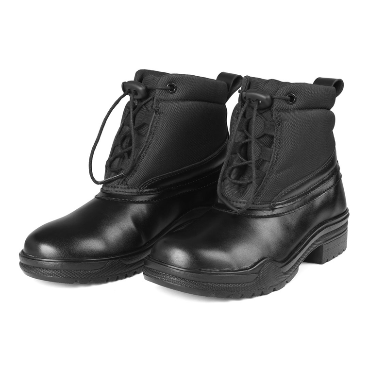 TuffRider Children's Winter Trotter Waterproof paddock boot-Black-1