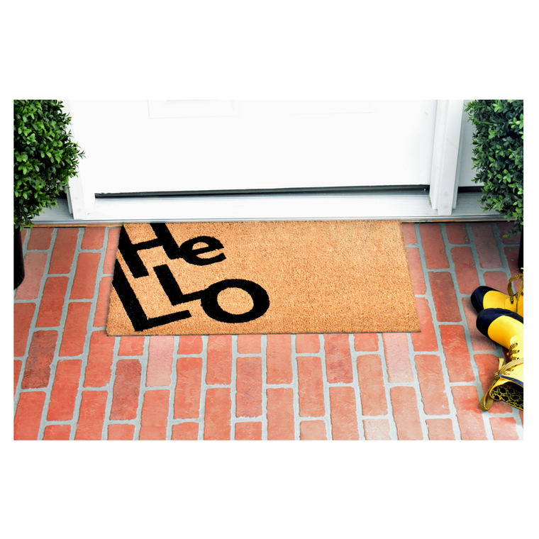Calloway Mills Angle Hello Doormat