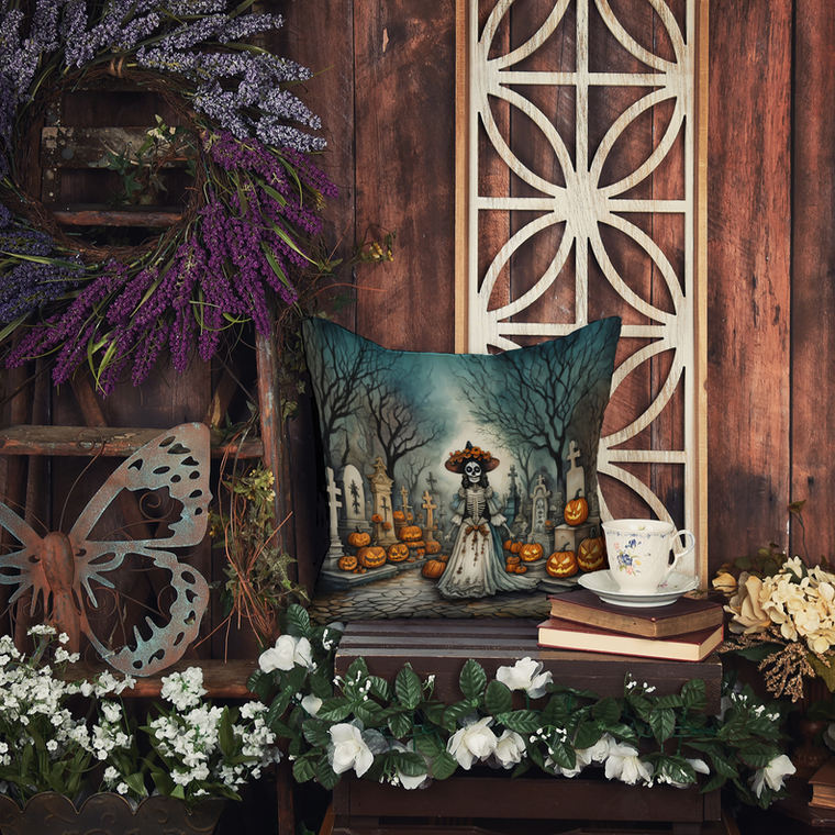 La Llorona Skeleton Spooky Halloween Foam Coasters