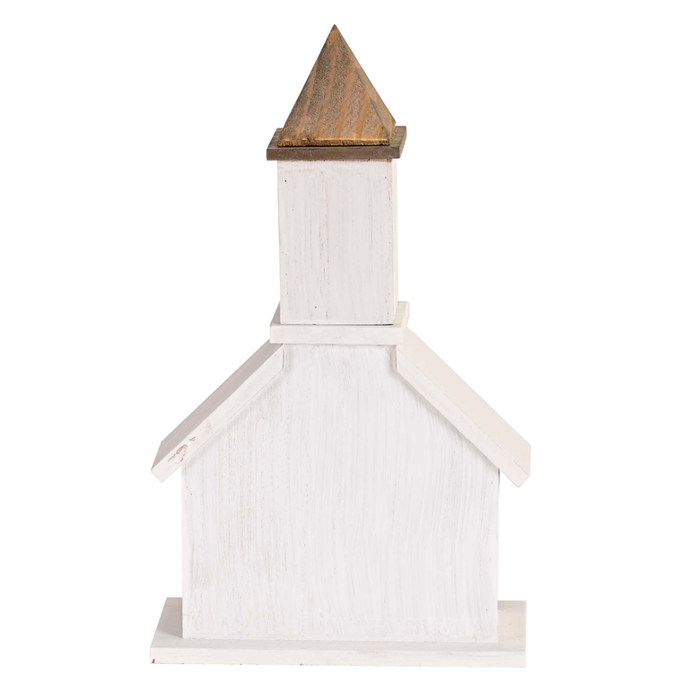 Church Figurine The Solid Rock 13H