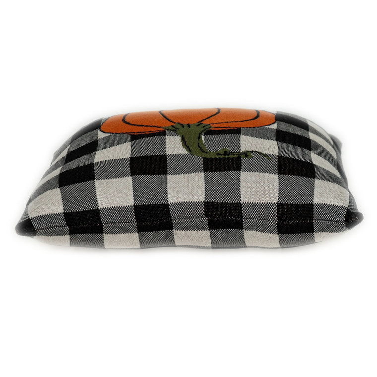 Buffalo Check Pumpkin Throw Pillow - 4512822739946
