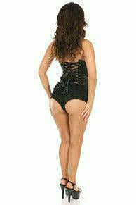 Lavish Patent PVC Underwire Bustier