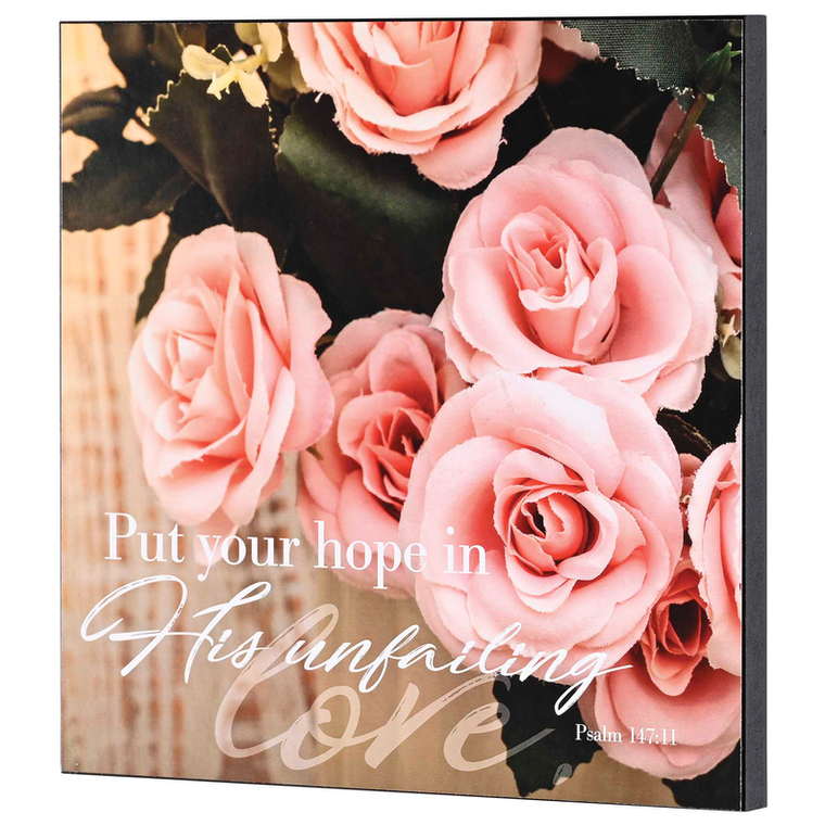 Wall Plaque His Unfailing Love